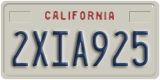 California, Passenger Car (1ABC234)