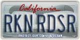 California, Vanity Plates