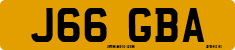 License plate of the United Kingdom, 1983 year system