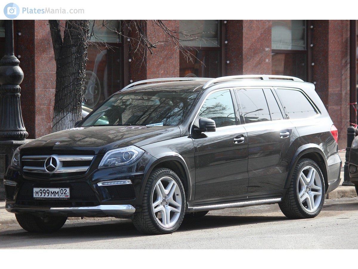 м 999 мм 02, Mercedes-Benz GL-Klasse 2nd gen (X166), 2012–2015