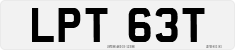 License plate of the United Kingdom, 1963 year system