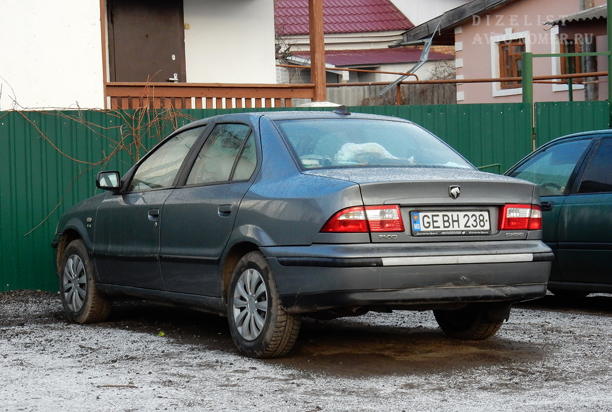 GE BH 238, Iran Khodro Samand 1st gen (X7), 2001–2022