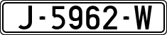 License plates of Spain, 1971 year series