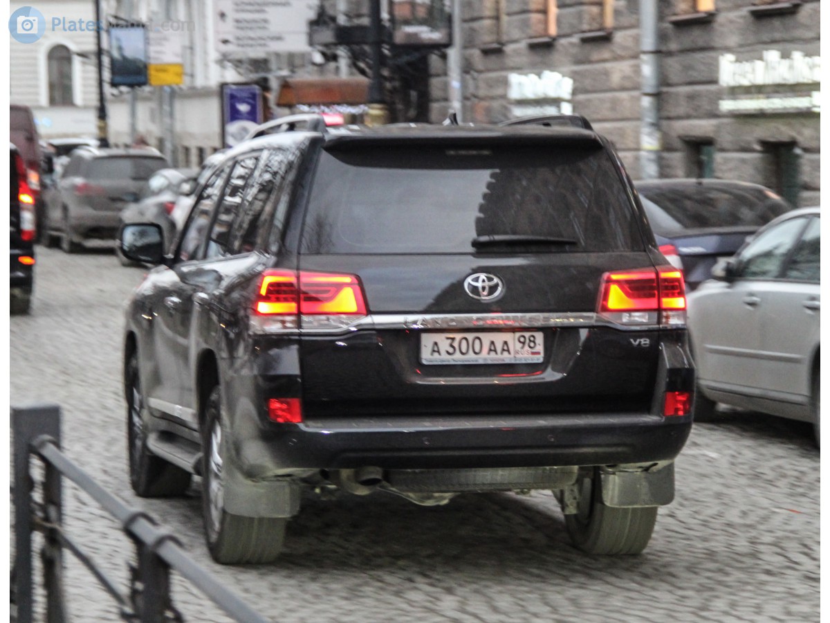 а 300 аа 98, Toyota Land Cruiser 