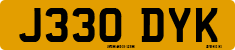 License plate of the United Kingdom, 1983 year system