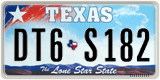 Texas, Regular plates (2009) (АB1-C234)