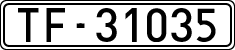 License plates of Spain, 1900 year series