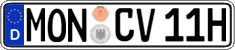 German license plate, Plates for oldtimers (type 