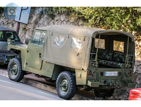 H 3497 BBB, Santana Land Rover 109 Militar