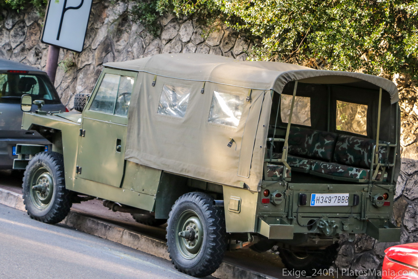 H 3497 BBB, Santana Land Rover 109 Militar 