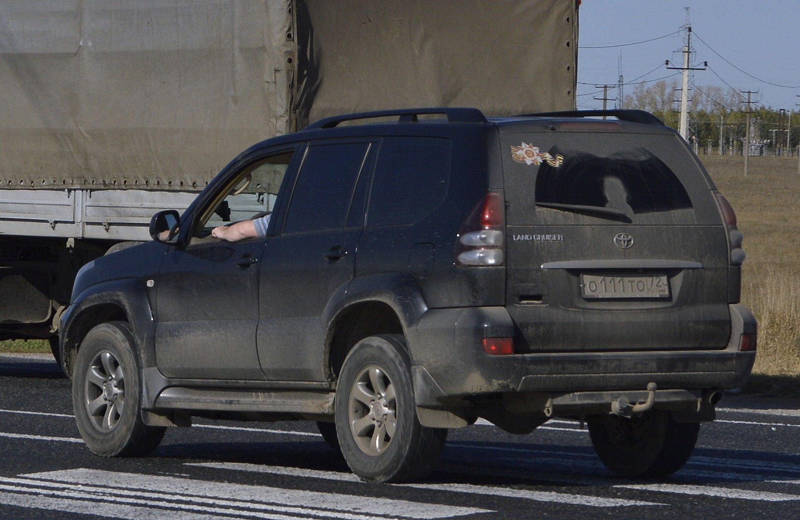 о 111 то 72, Toyota Land Cruiser Prado 3rd gen 5-door SUV (J120), 2002–2009