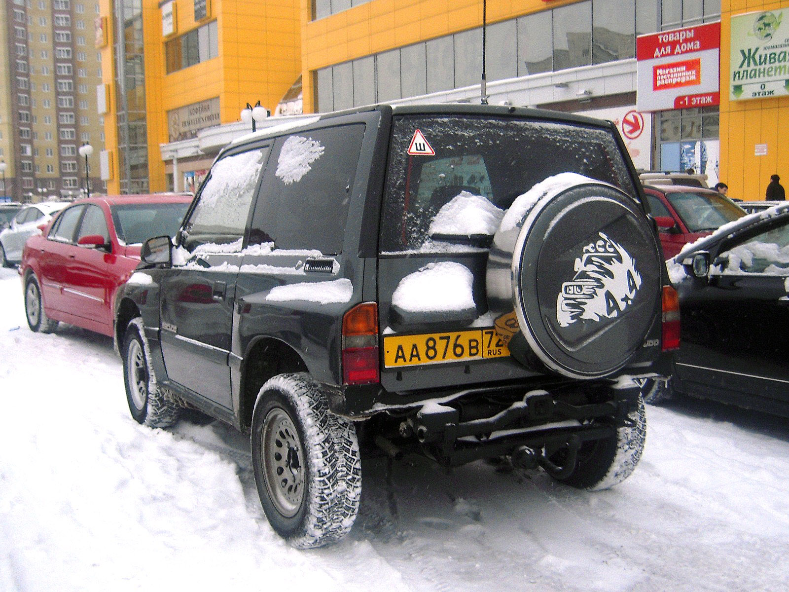 аа 876 в 72, Suzuki Escudo 1st gen 3-door SUV (ET/TA), 1988–1998
