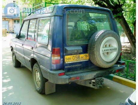 нн 058 н 16, Land Rover Discovery