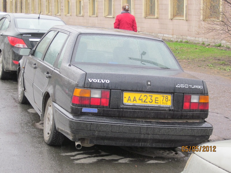 аа 423 е 78, Volvo 460 1st gen (464), 1989–1993