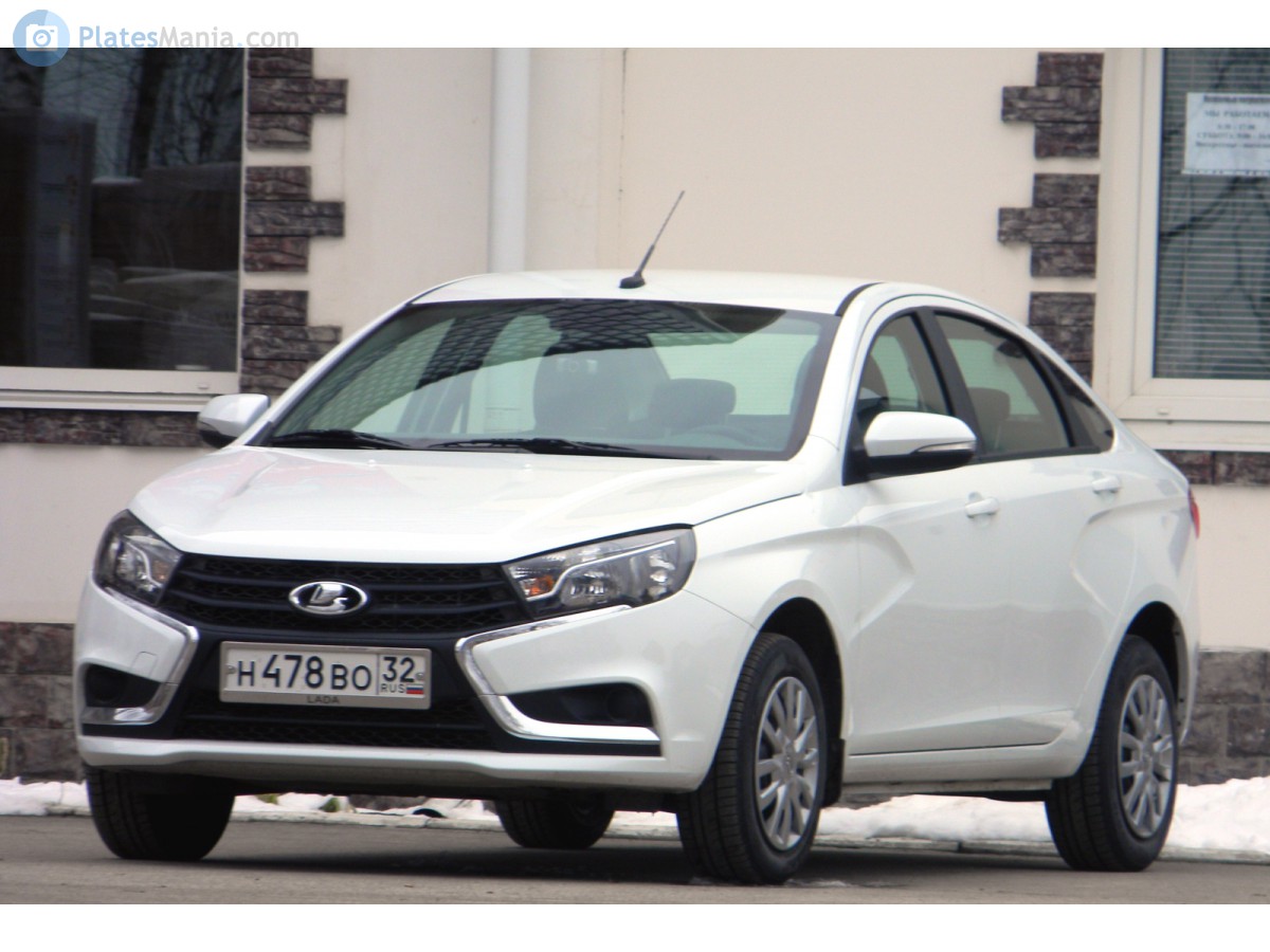 н 478 во 32, Lada (VAZ) Vesta 1st gen Sedan (GFL), 2015–2022