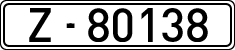 License plates of Spain, 1900 year series