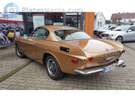 F VO 71H, Volvo P1800