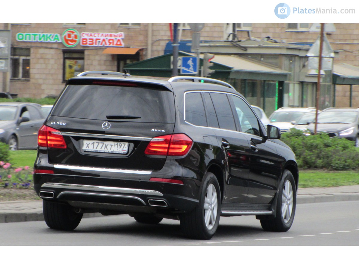 х 177 кт 197, Mercedes-Benz GL-Klasse 2nd gen (X166), 2012–2015