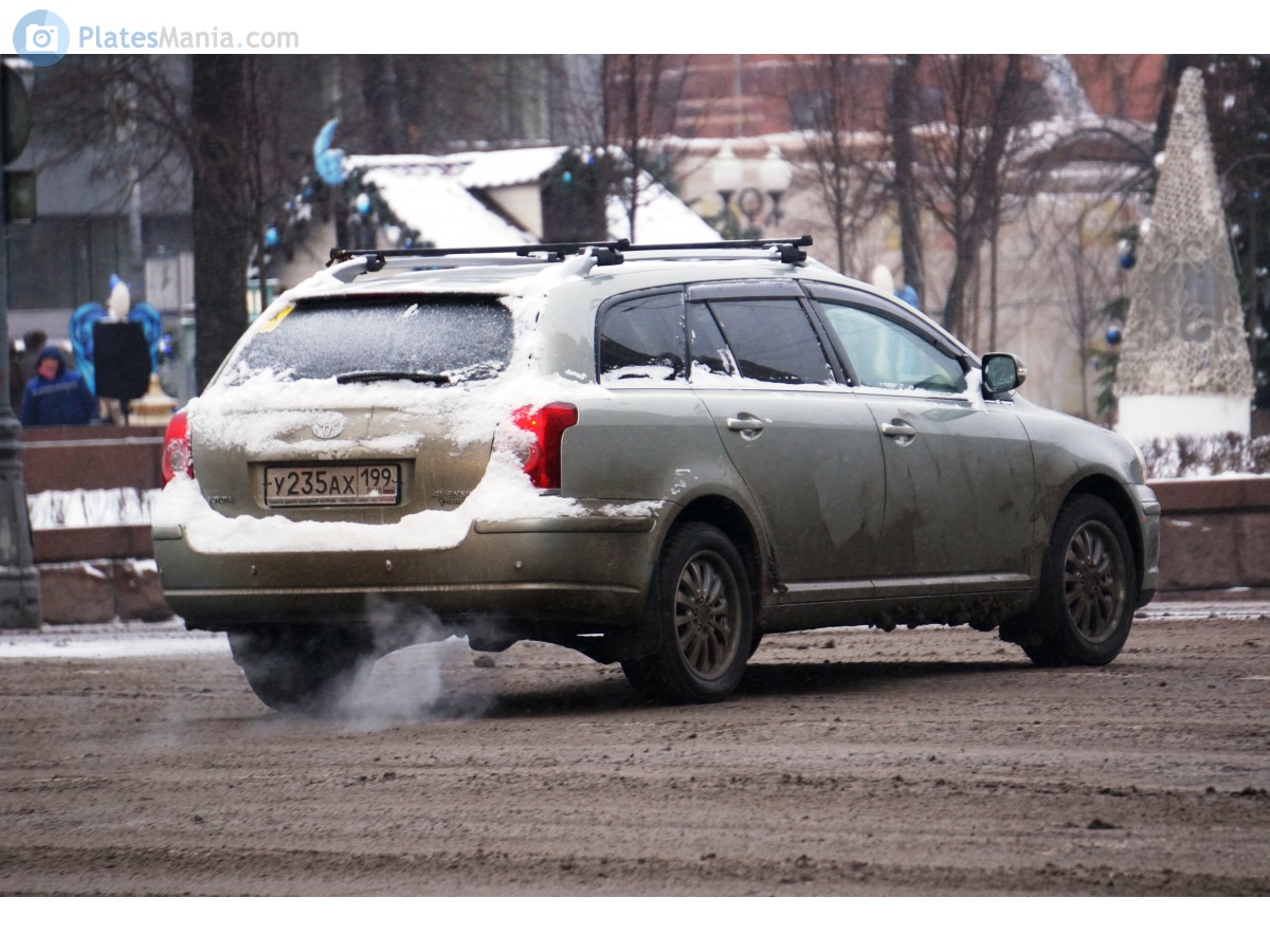 у 235 ах 199, Toyota Avensis 