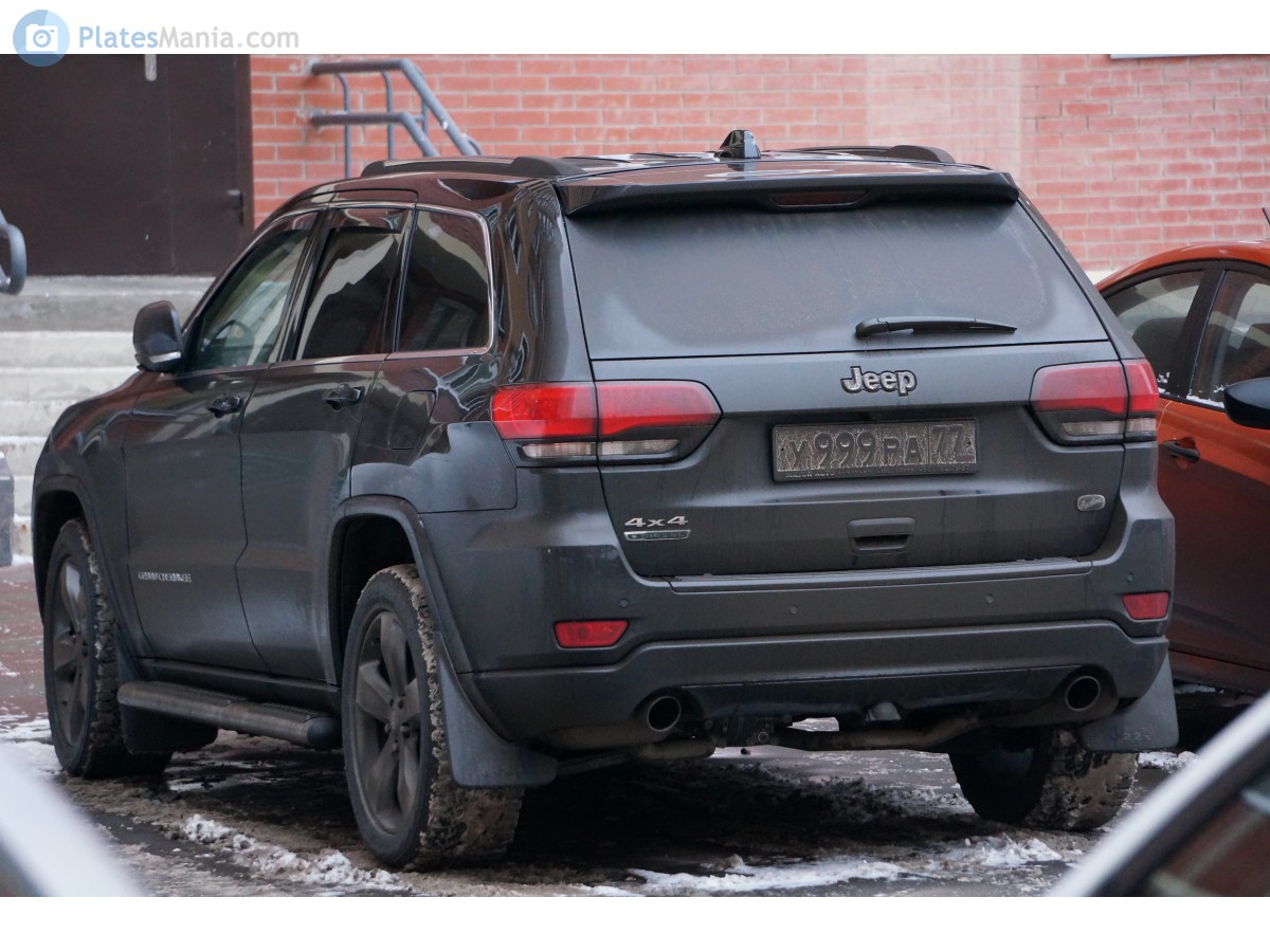 у 999 ра 77, Jeep Grand Cherokee 4th gen (WK2), facelift, 2013–2022