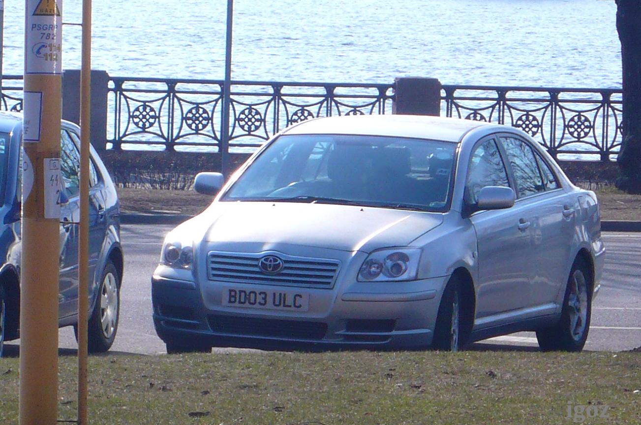 BD03ULC, Toyota Avensis 2nd gen Sedan/Liftback (T250), 2003–2009