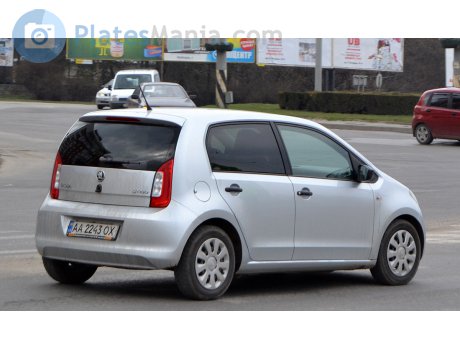 AA 2243 OX, Skoda Citigo