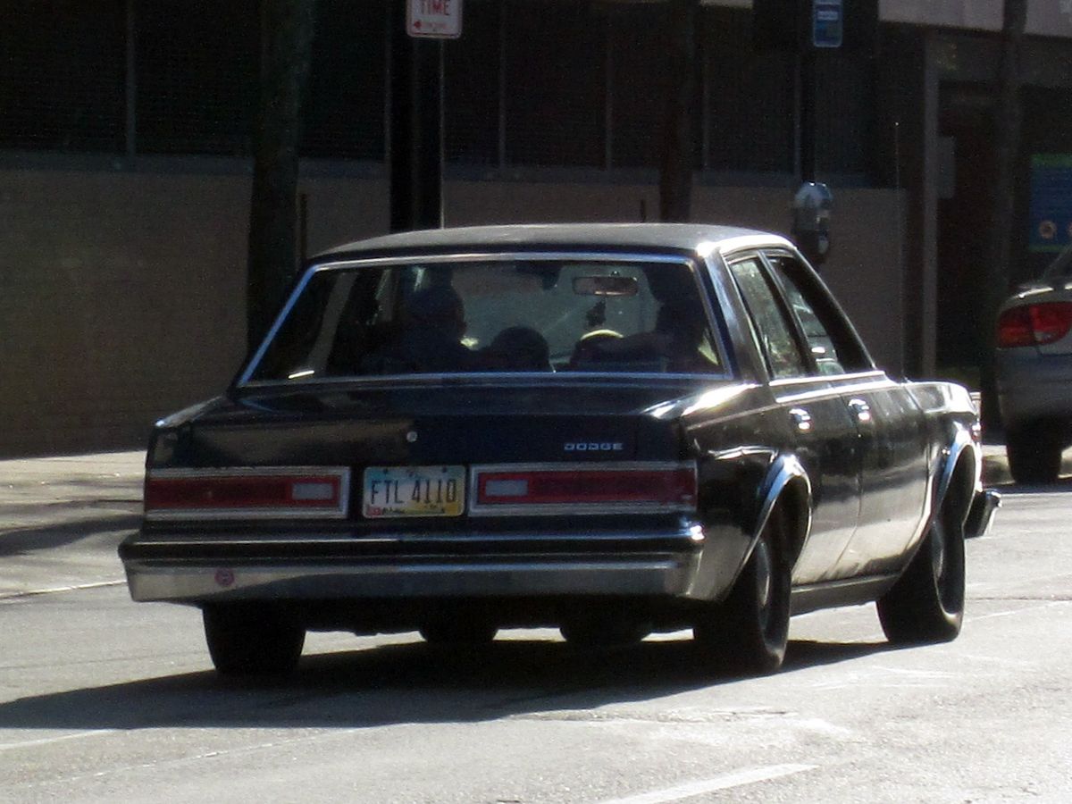 FTL 4110, Dodge Diplomat 2nd gen 4-door Sedan (41; M-body), 1979–1988