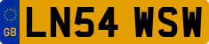 License plate of the United Kingdom, 2001 year system