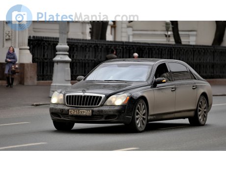 с713хр77, Maybach 62S