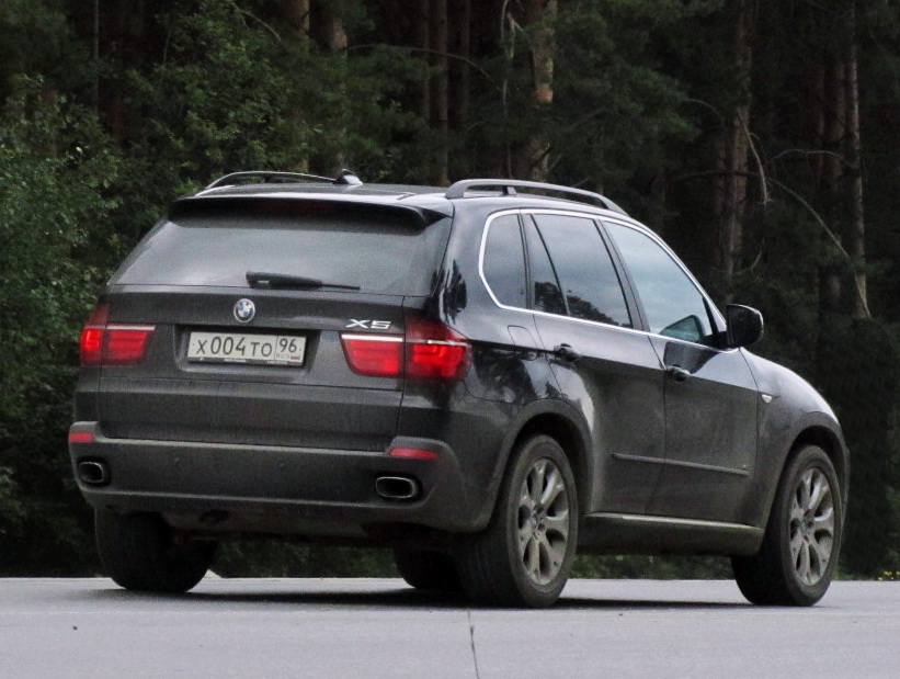 х 004 то 96, BMW X5 2nd gen (E70), 2007–2013