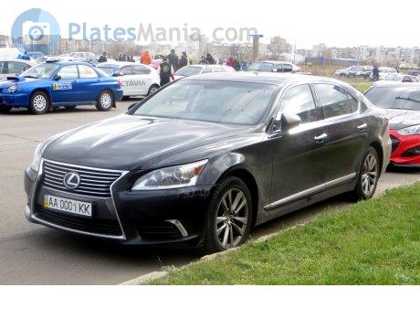 AA 0001 KK, Lexus LS