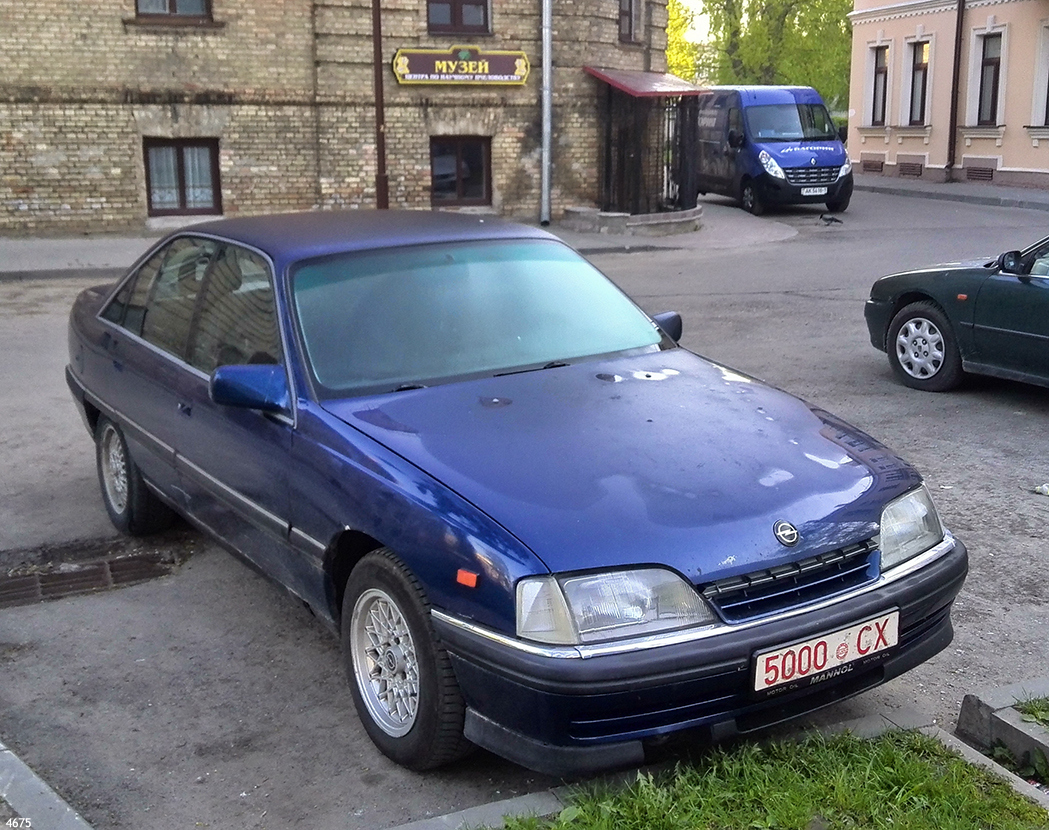5000 CX, Opel Omega 1st gen Sedan (A; V87), 1986–1994