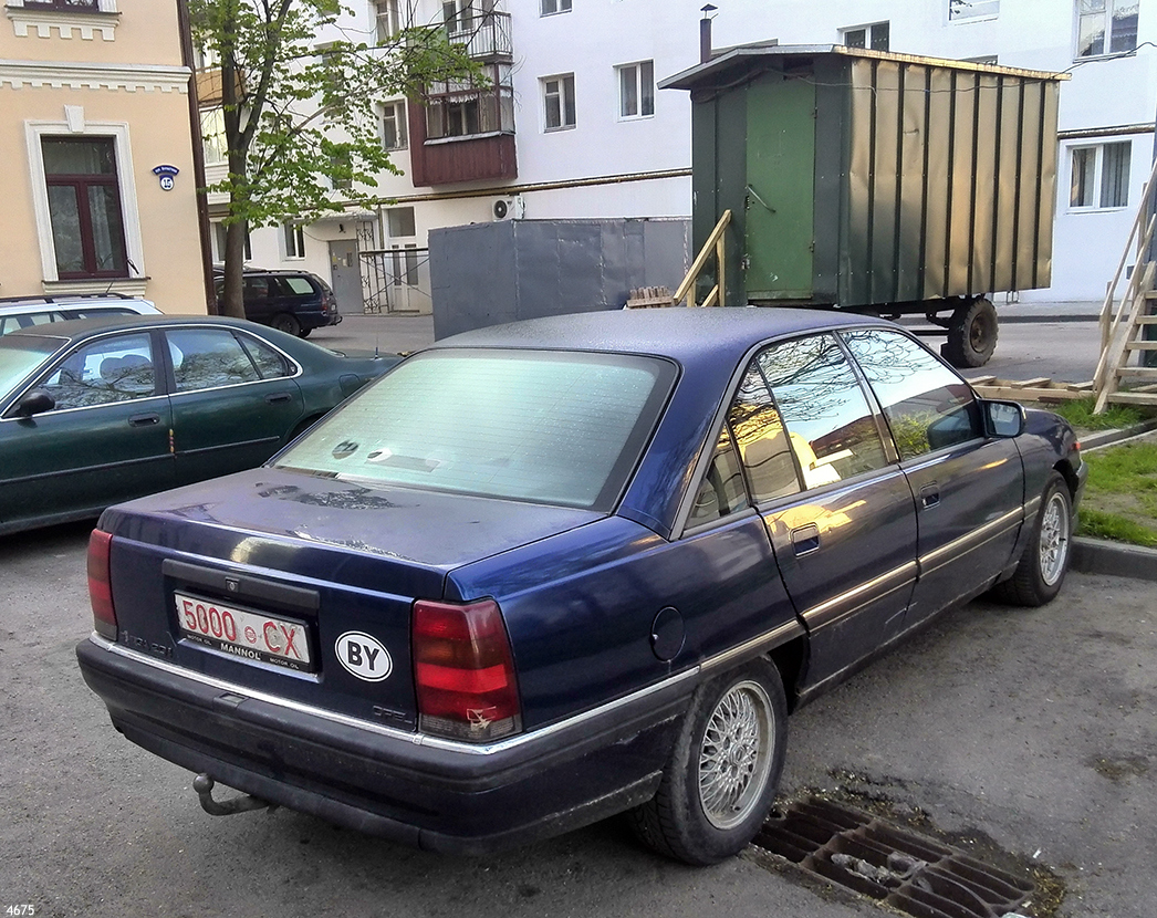 5000 CX, Opel Omega 1st gen Sedan (A; V87), 1986–1994