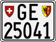 License plate of Switzerland, Motorcycles