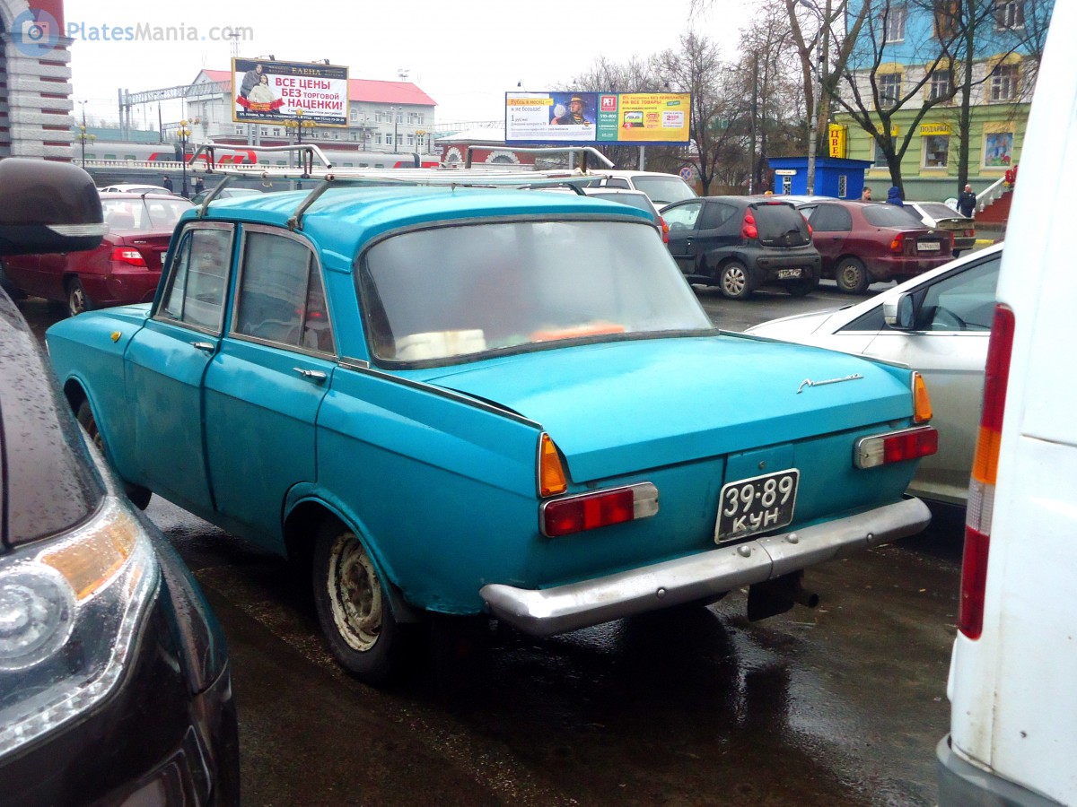 3989 КУН, Izh Москвич-408/412 (Moskvich-408/412) 412ИЭ, 1970–1982