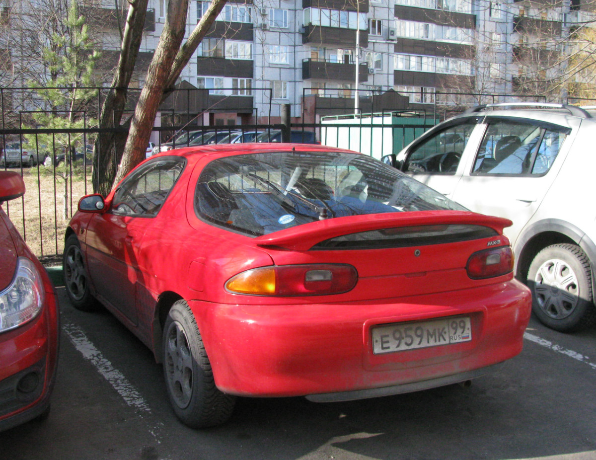 е 959 мк 99, Mazda MX-3 1st gen (EC), 1991–1998