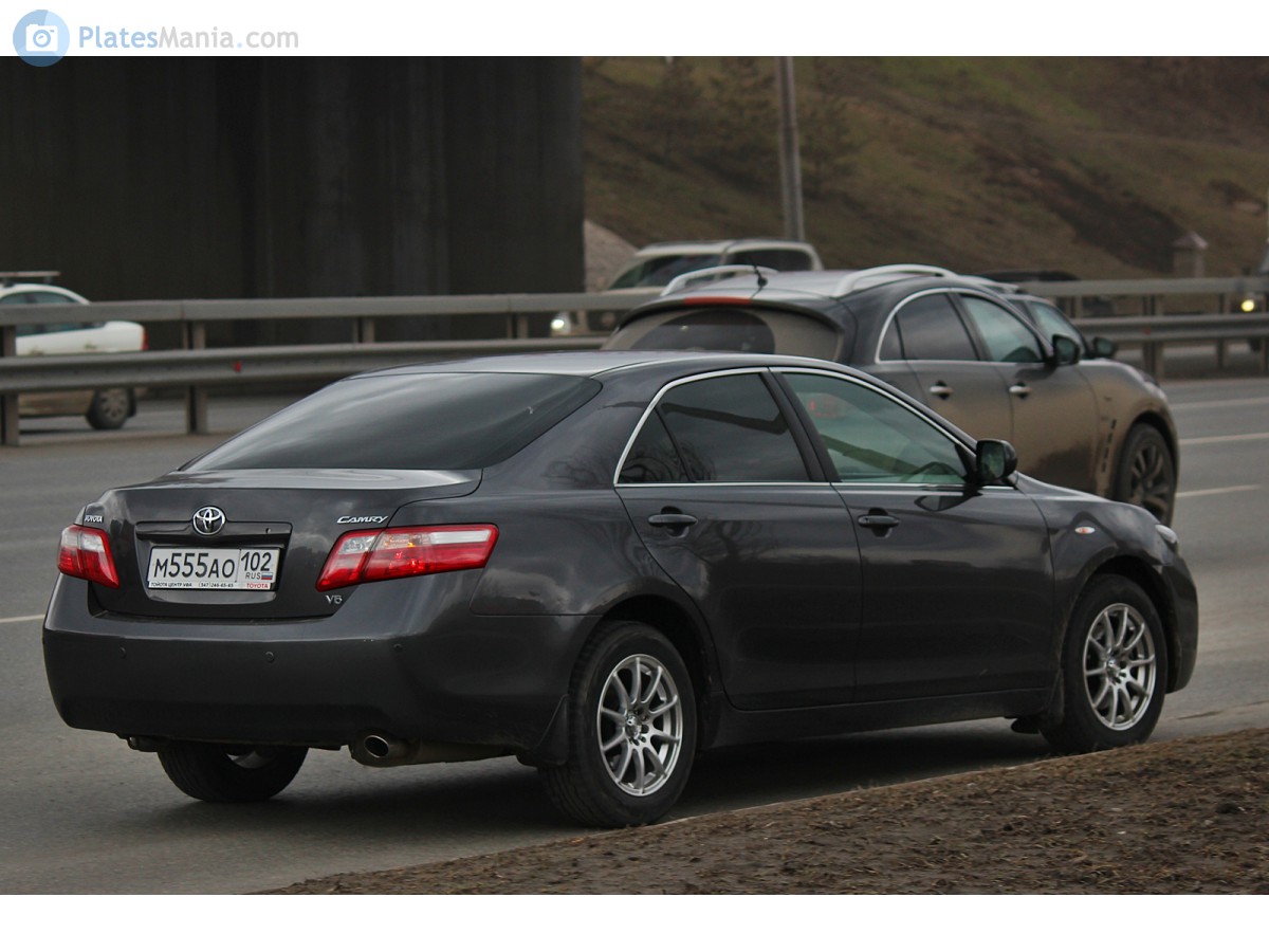 м 555 ао 102, Toyota Camry 6th gen (XV40; Global-market), 2006–2011