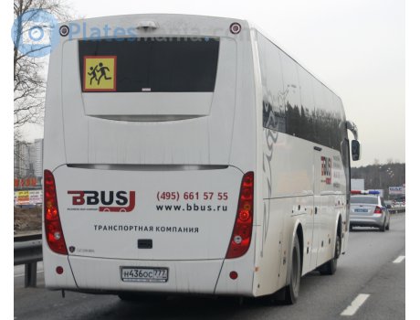 н436ос777, Higer A80