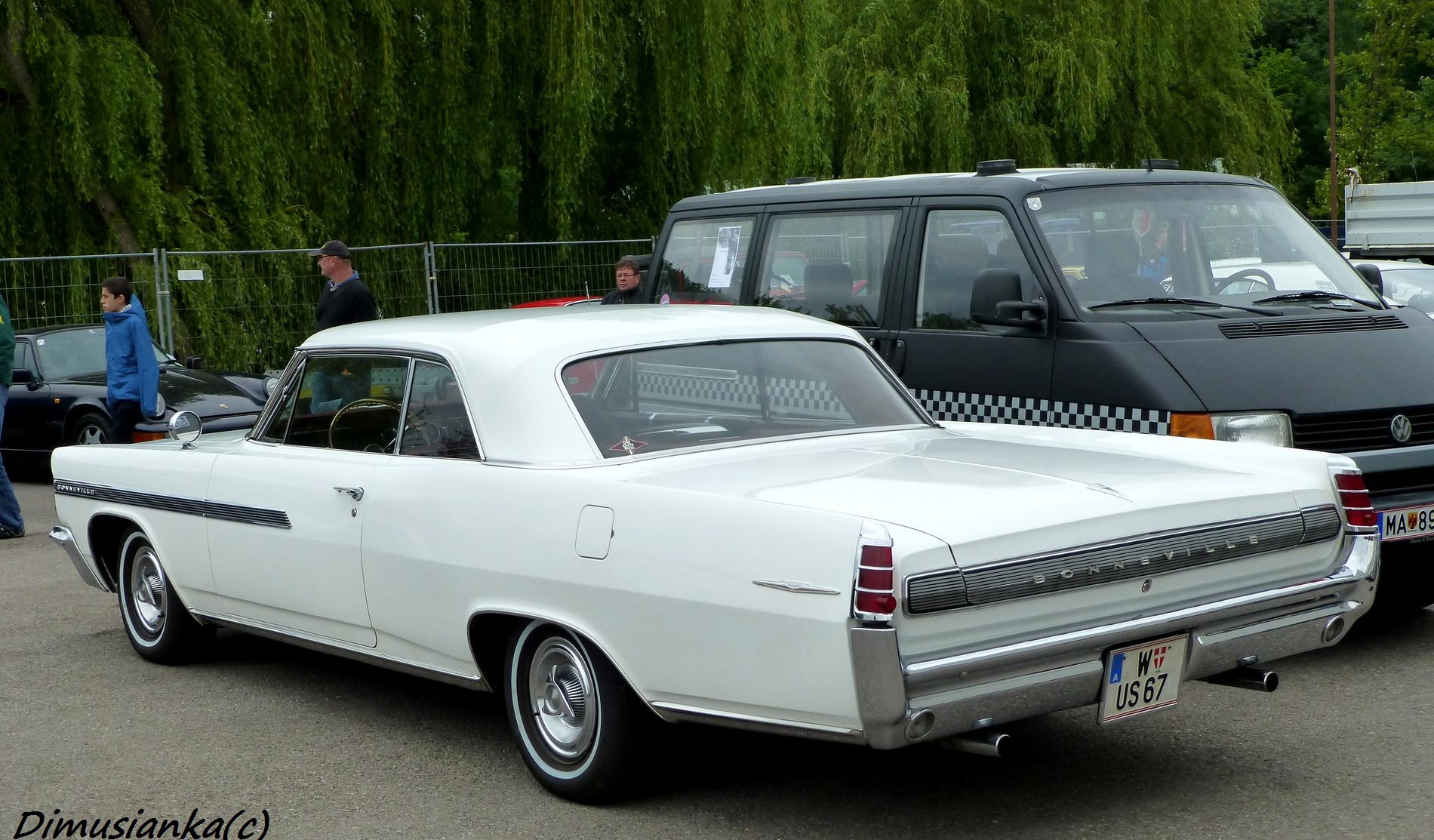 W US 67, Pontiac Bonneville 3rd gen 1963 2-door Hardtop (2847; B-body), 2nd facelift, 1962–1963