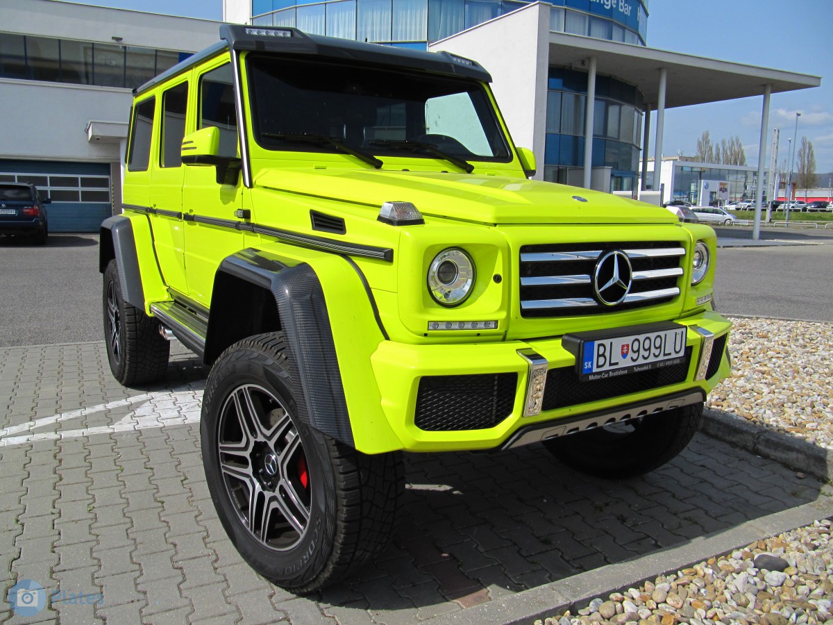 BL-999LU, Mercedes-Benz G-Klasse 1st gen 4×4² (W463), 2015–2017