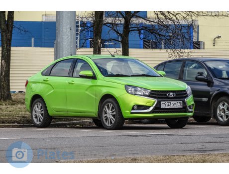 т933оу178, Lada (VAZ) Vesta