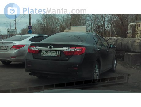 т001тт68, Toyota Camry