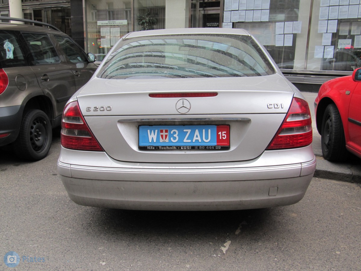 W 3 ZAU, Mercedes-Benz E-Klasse 3rd gen Sedan (W211), 2002­–2009