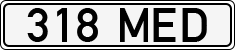 License plate of Estonia, Regular car plates