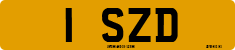 License plate of the United Kingdom, 1932 year system