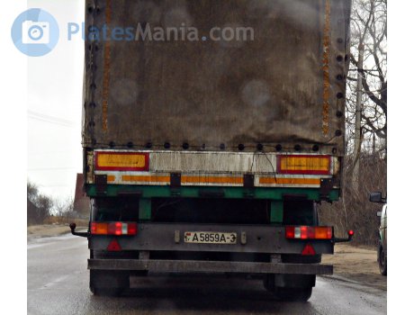 A 5859 A-3, MAZ 9758