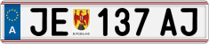 License plate of Austria, Regular plates
