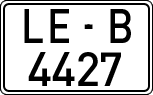 License plates of Spain, 1971 year series