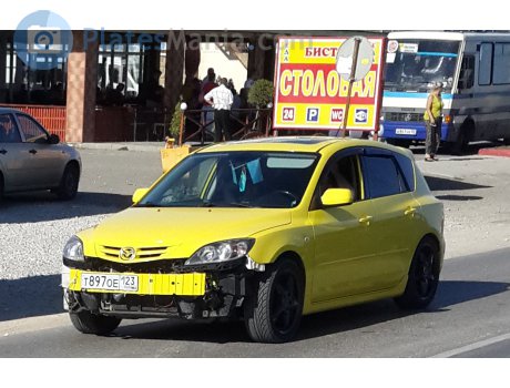 т897ое123, Mazda 3