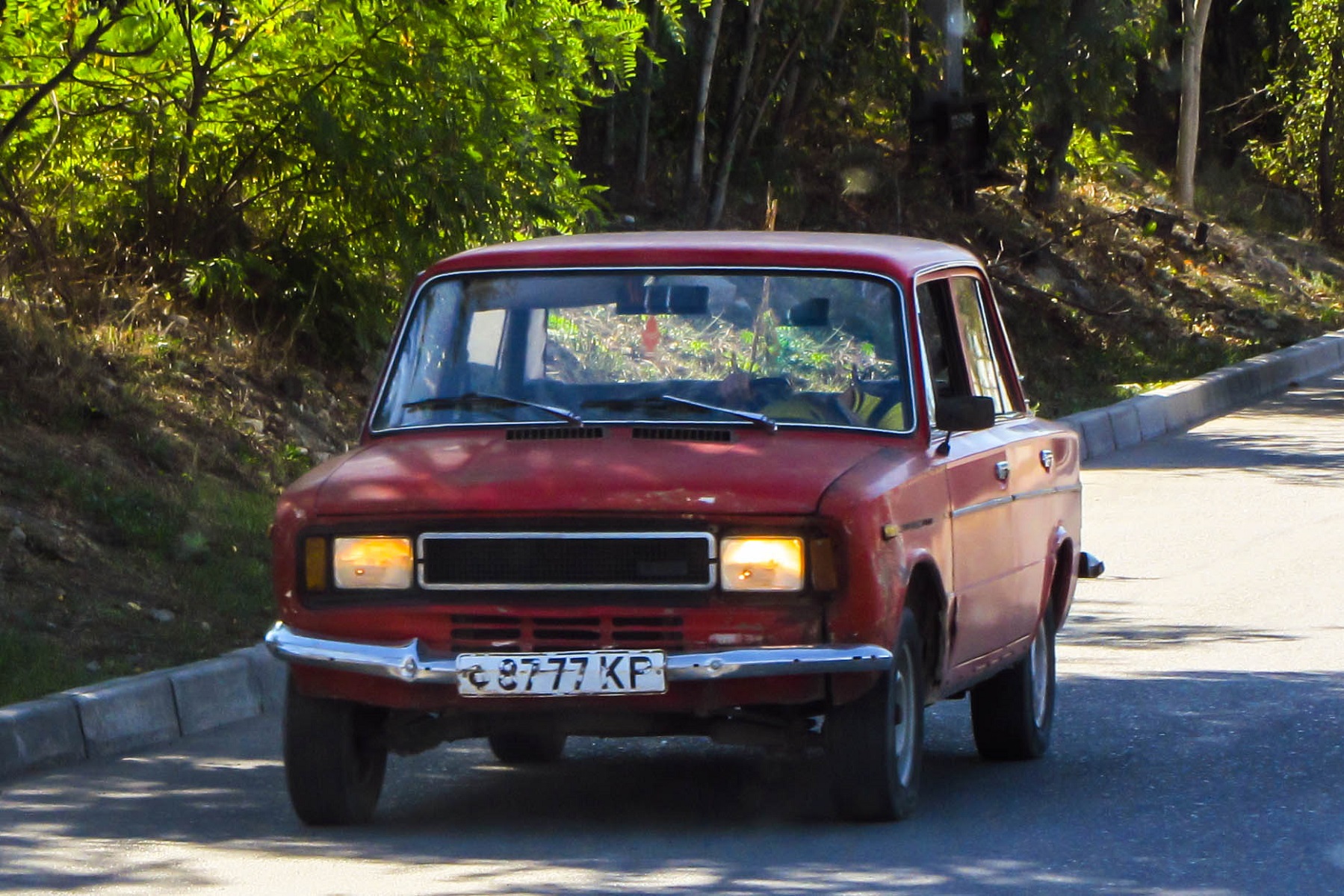 ф 8777 КР, SEAT 124 2nd gen (FL) Berlina, 1975-1980